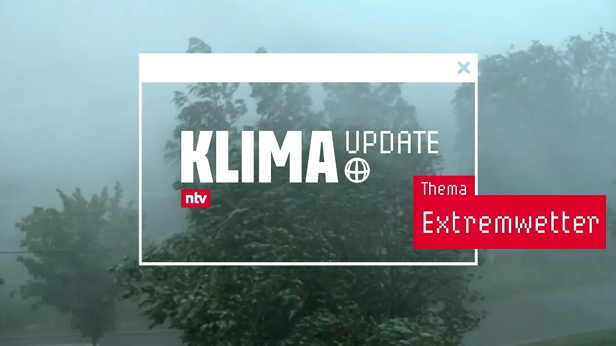 Extremwetter - wie wappnen sich die Städte? Das aktuelle ntv Klima Update