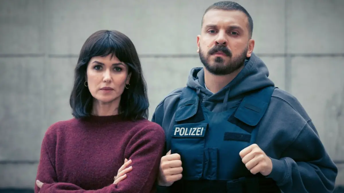 Melika Foroutan und Edin Hasanović durften ihre „Tatort”-Rollen mitgestalten.