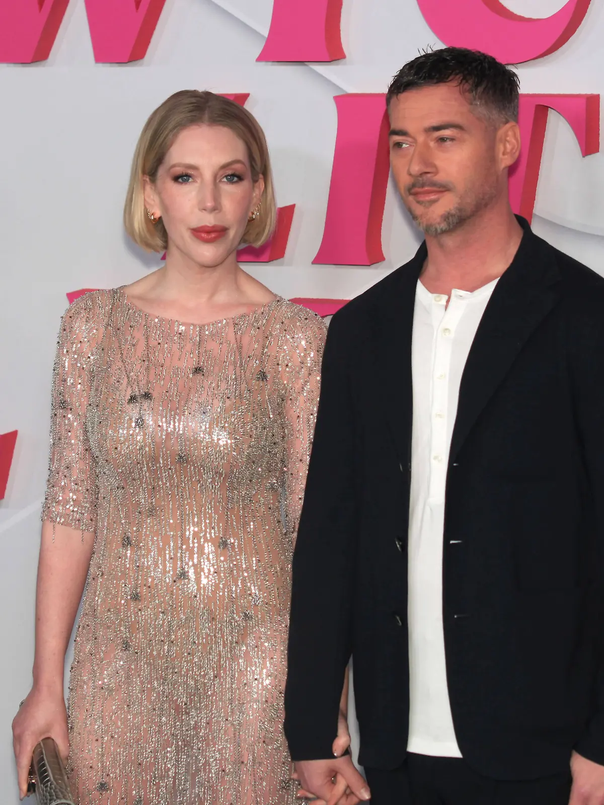 Wicked Little Letters European Premiere. London, UK. Katherine Ryan and Bobby Koostra at the European Premiere of at the