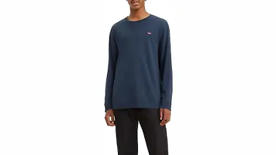Levi’s Herren Long-Sleeve Original Housemark T-Shirt