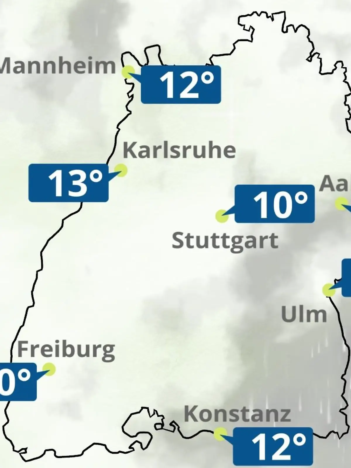 Bild zu: "Baden-Württemberg: Wie wird das Wetter?"
