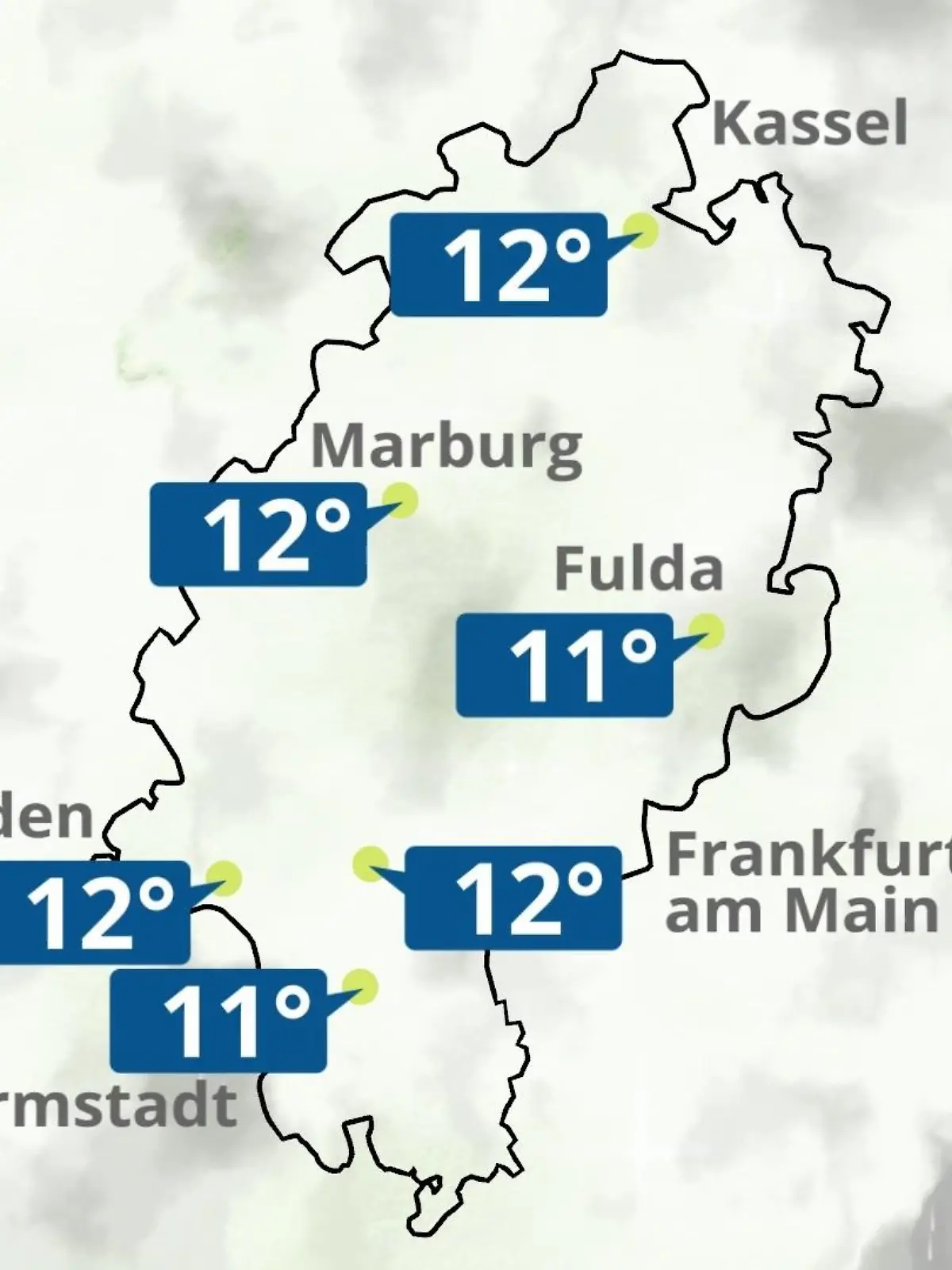 Bild zu: "Hessen: Wie wird das Wetter?"
