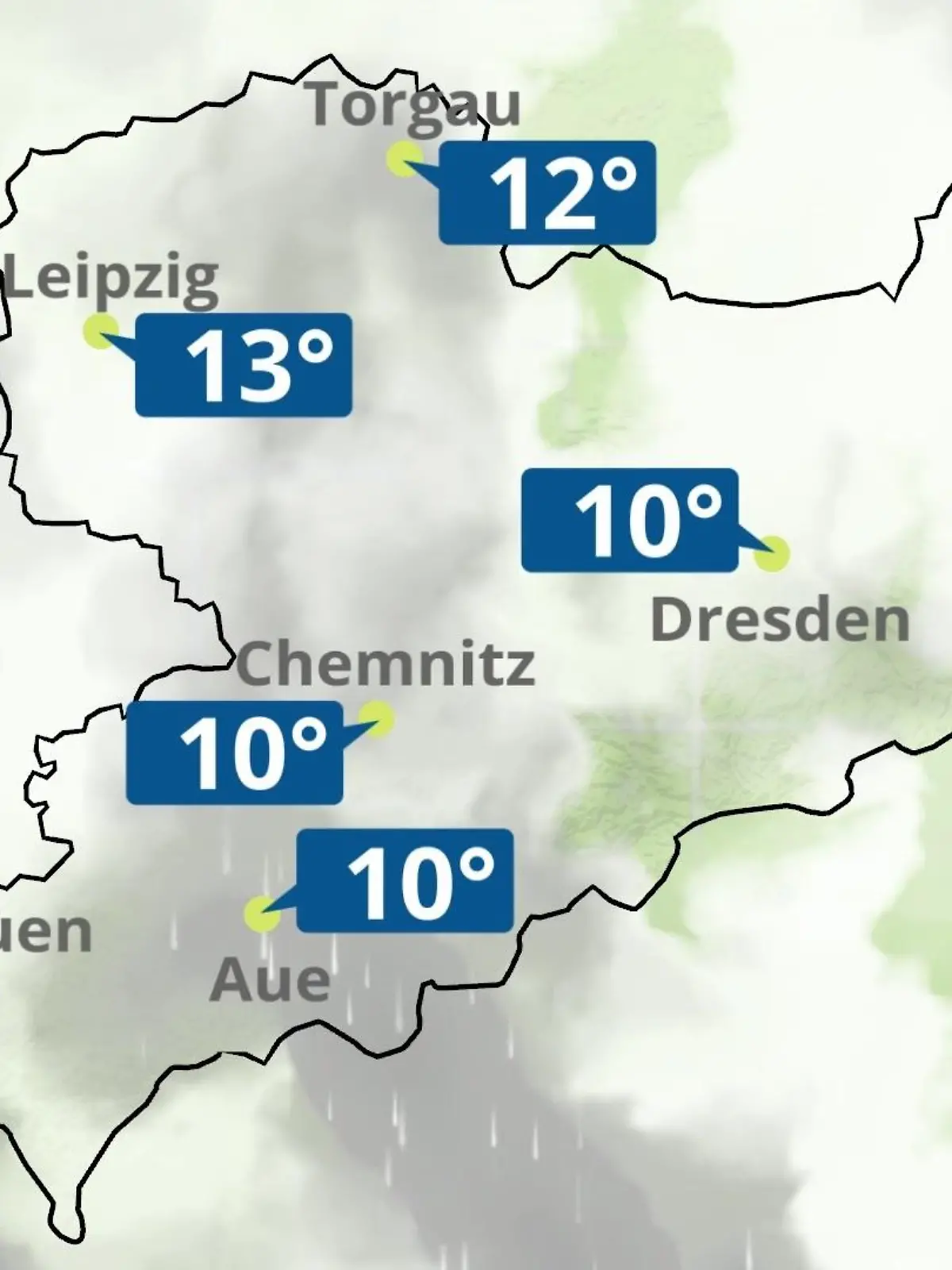 Bild zu: "Sachsen: Wie wird das Wetter?"