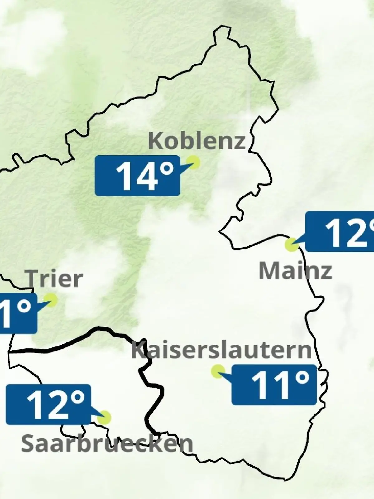Bild zu: "Rheinland-Pfalz, Saarland: Wie wird das Wetter?"