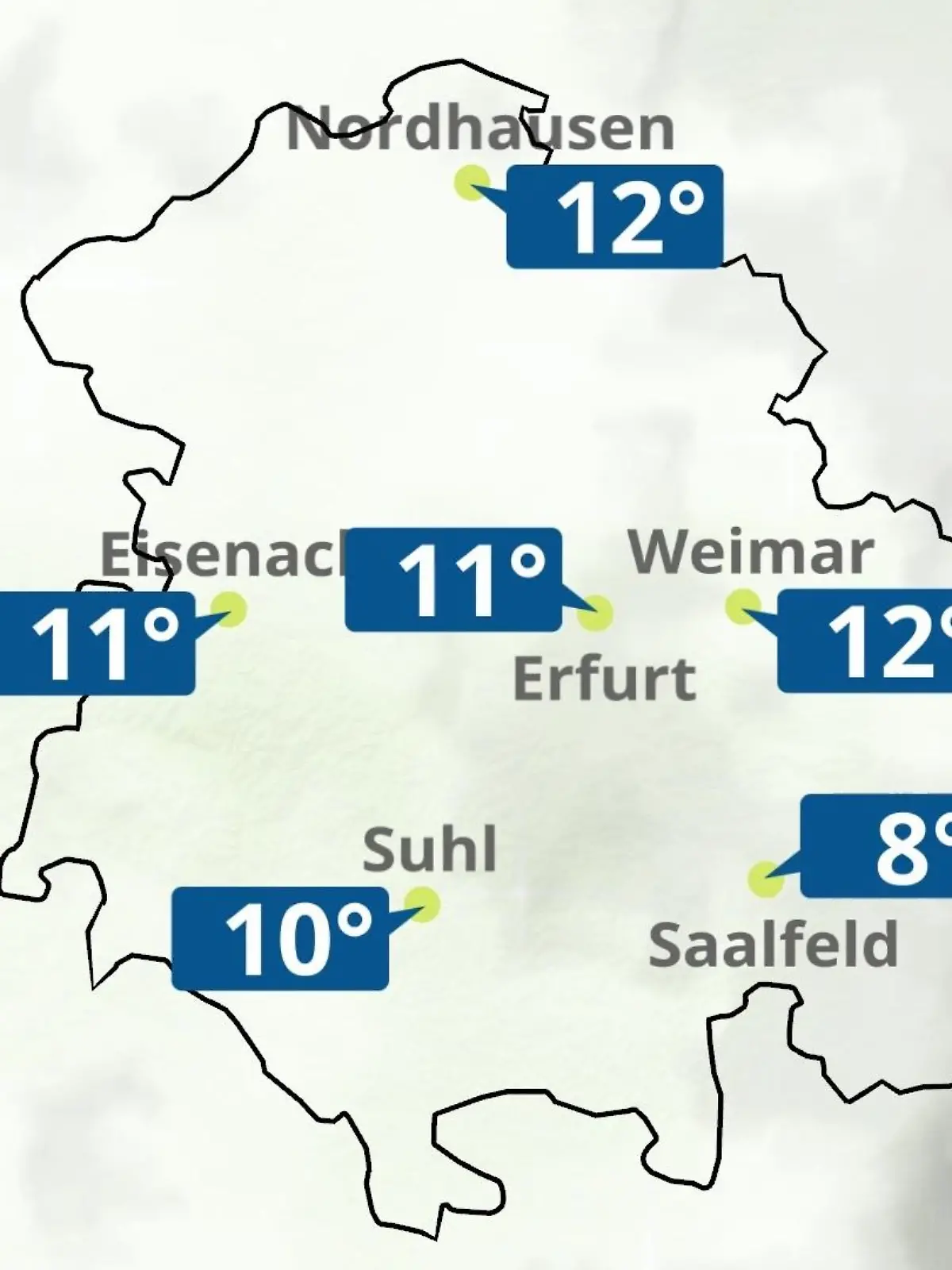 Bild zu: "Thüringen: Wie wird das Wetter?"