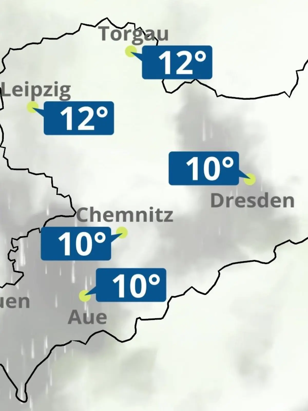 Bild zu: "Sachsen: Wie wird das Wetter?"