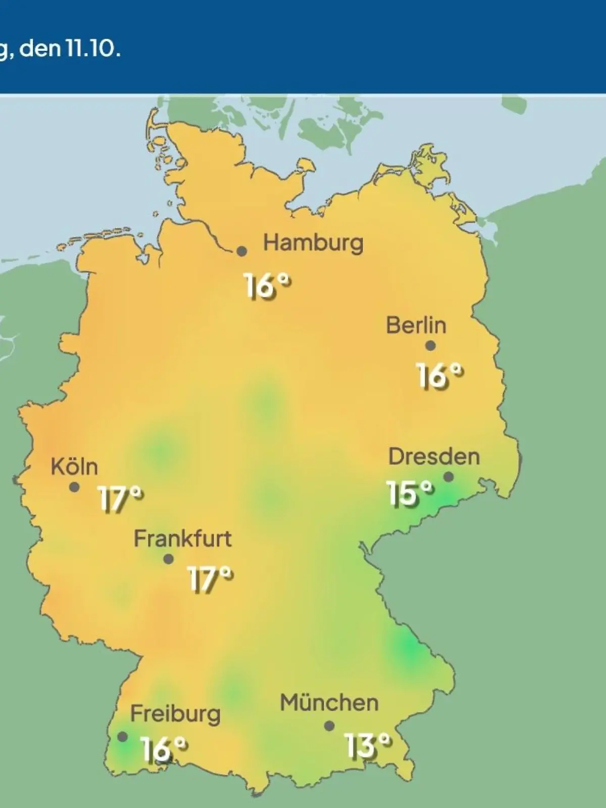 Bild zu: "Im Video: Temperatur-Vorhersage"