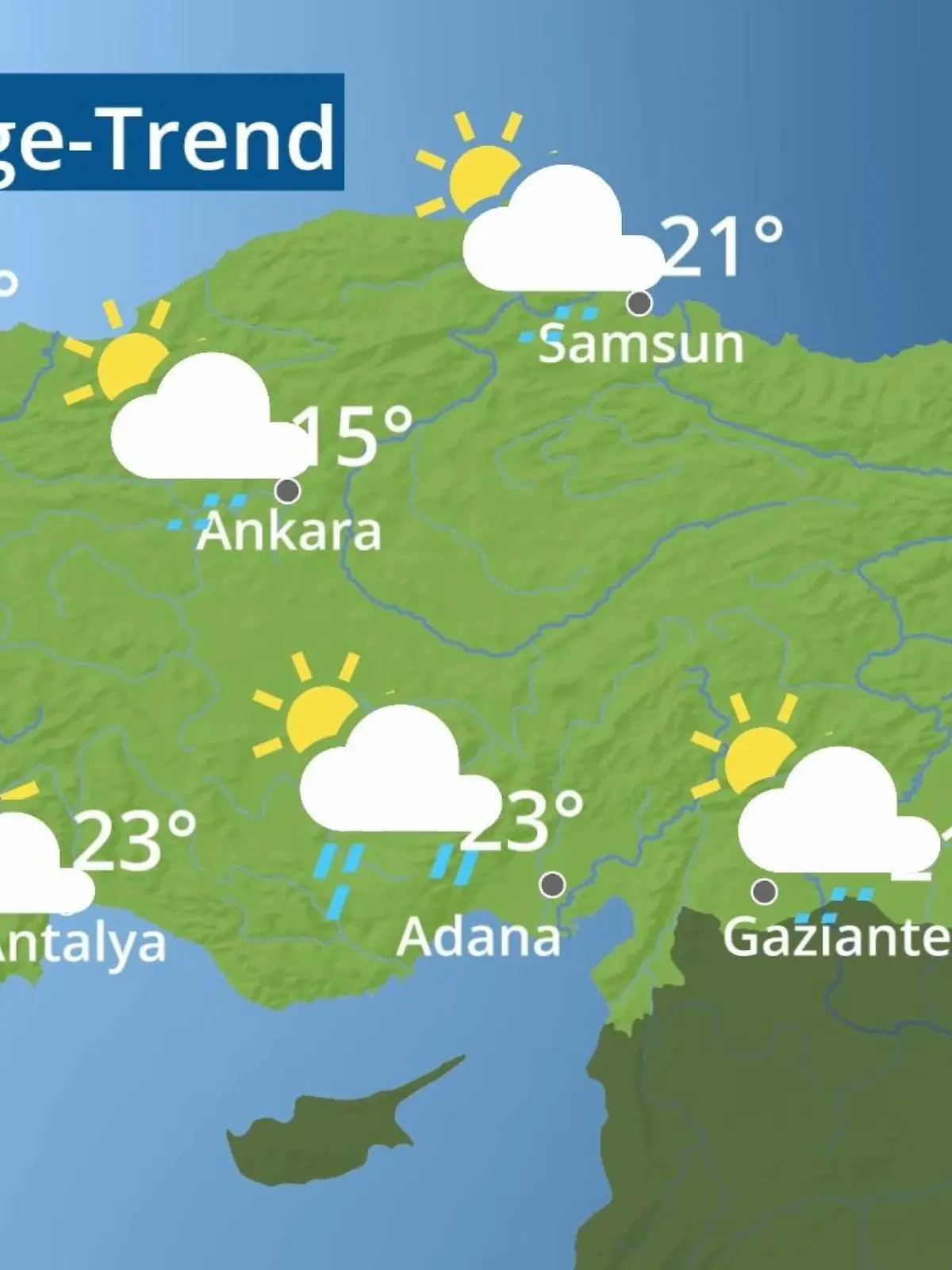 Bild zu: "Türkei: Wie wird das Wetter?"