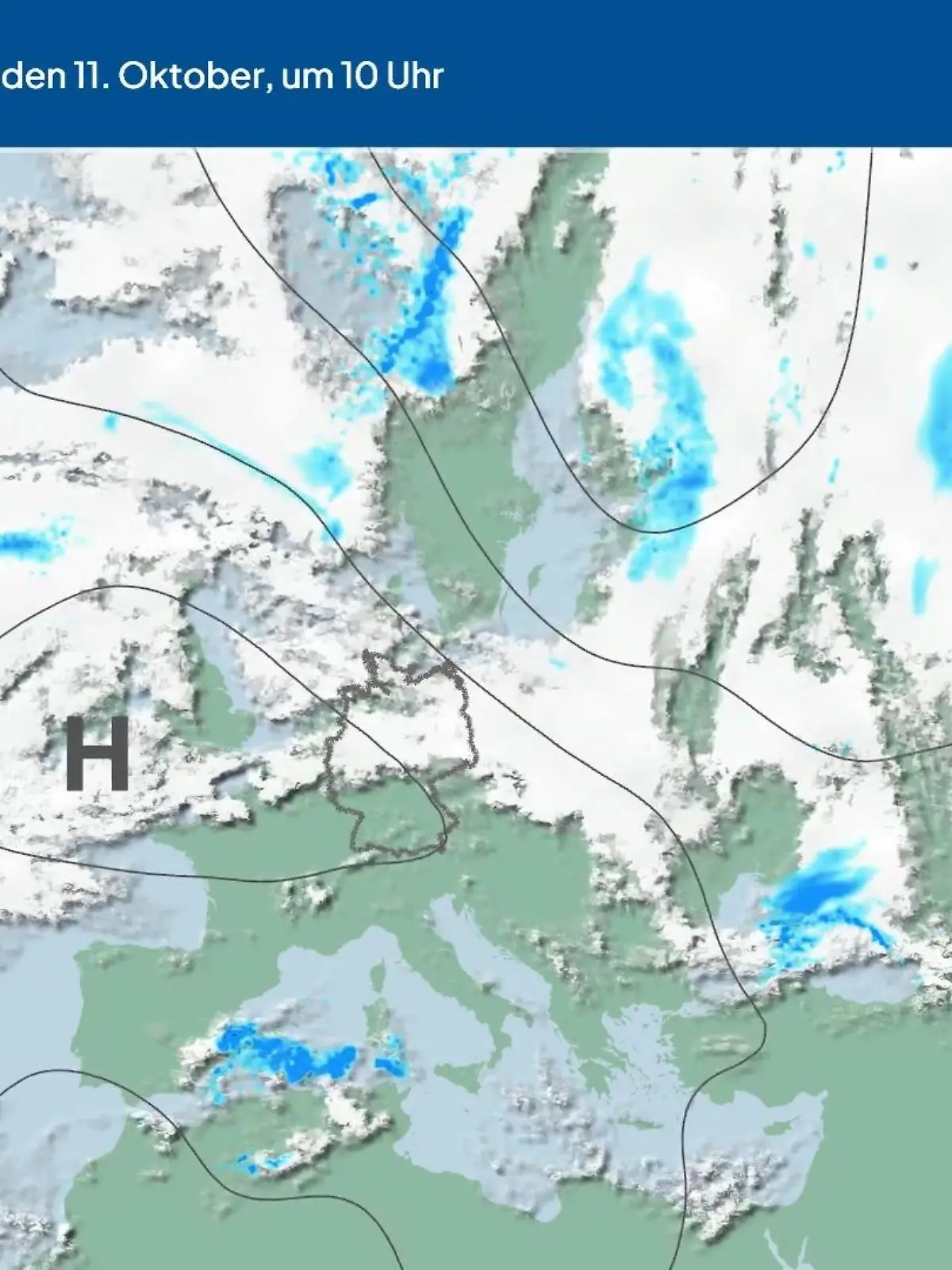 Bild zu: "Die Wetterlage der kommenden 5 Tage"