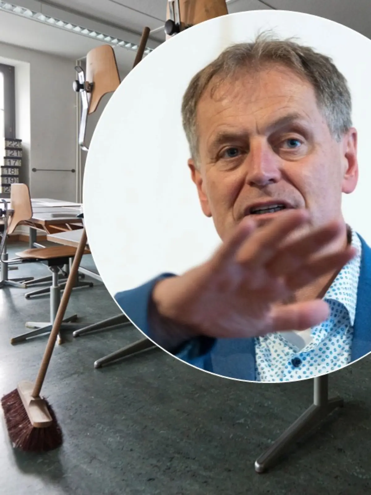 Schüler sollten sich wieder an der Reinigung der Klassenzimmer beteiligen. Das fordert Schwäbisch Gmünds Oberbürgermeister Richard Arnold (CDU) angesichts der Finanznot der Kommunen vor.