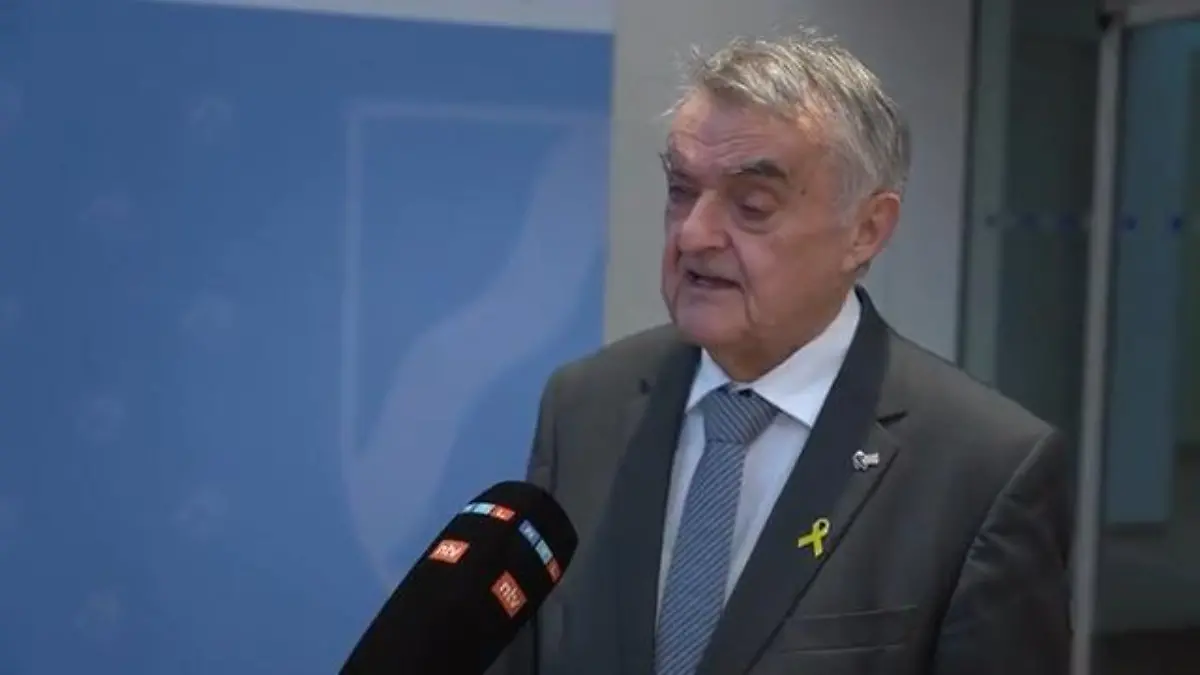 Interview mit NRW-Innenminister Herbert Reul (CDU) Gedenktag für Hamas-Überfall