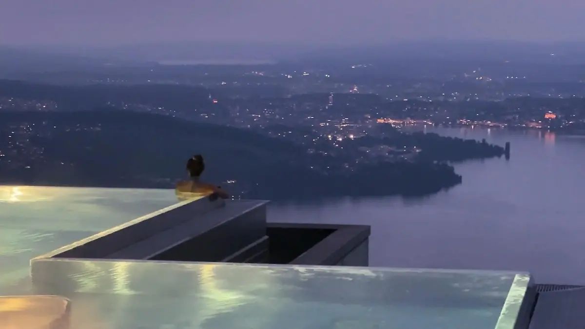 Berühmtes Luxushotel in den Alpen Hotel Burgenstock