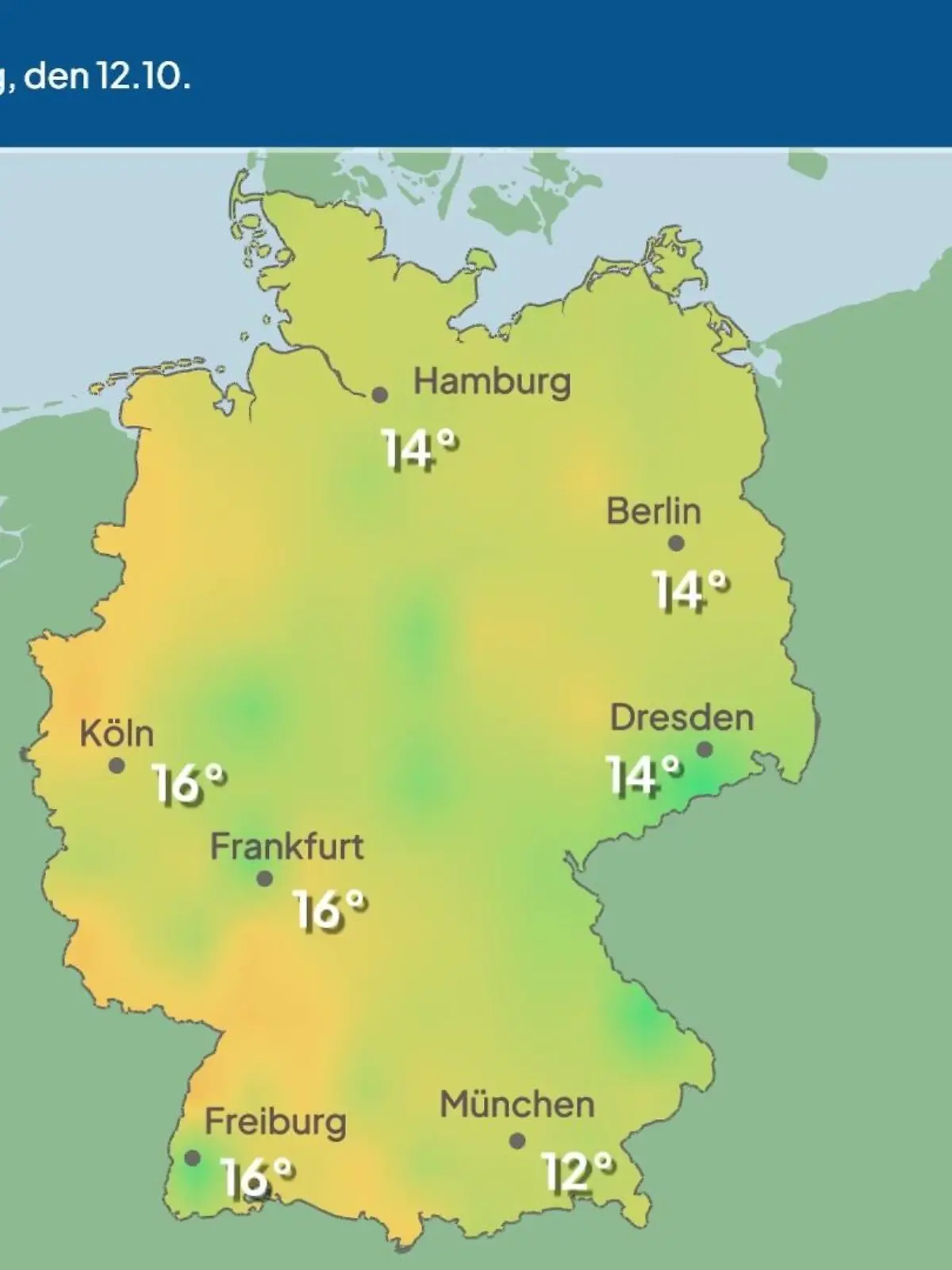 Bild zu: "Im Video: Temperatur-Vorhersage"