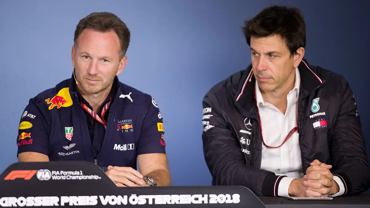 Bild zu: "Wolff über Horner: «Er fehlt definitiv»"