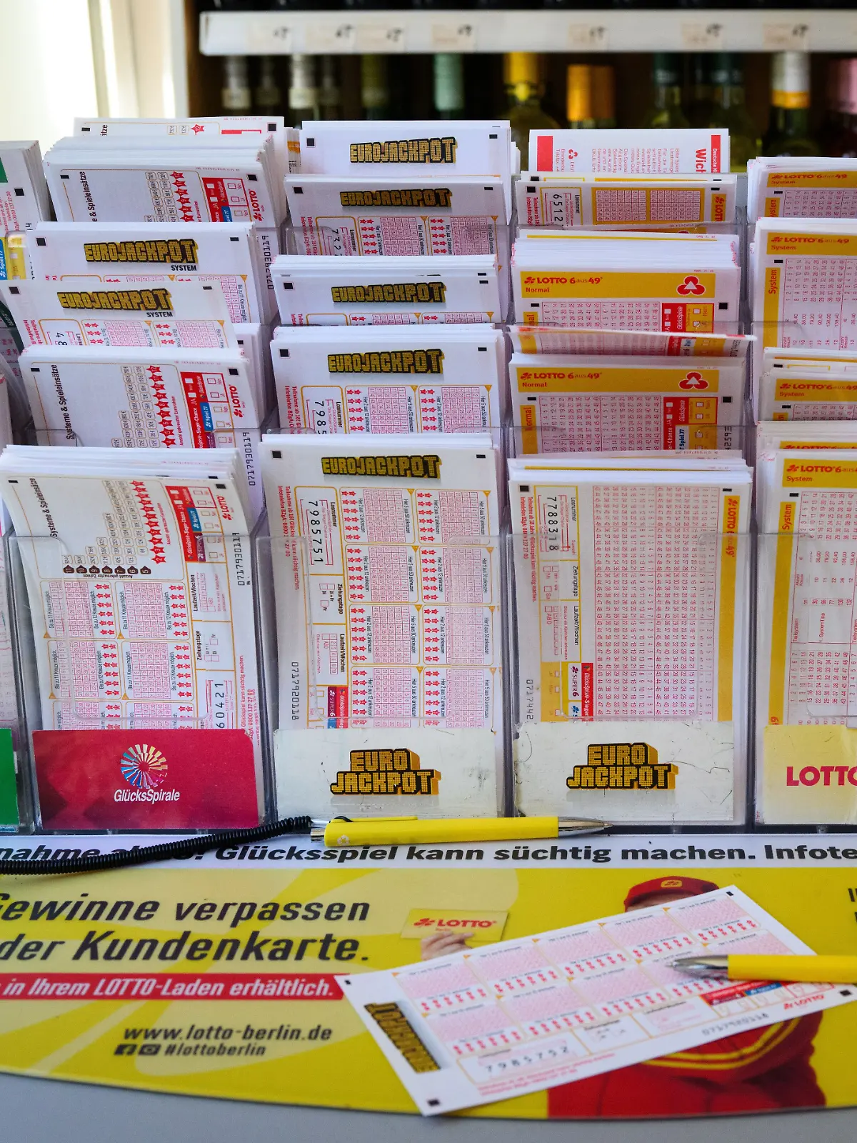 Eurojackpot: 120 Millionen Euro gehen nach Berlin
