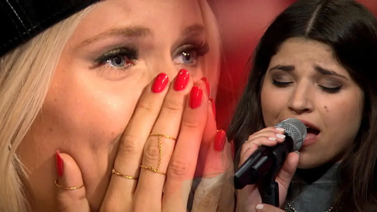 Yana Gercke rührt ihre Schwester Lena zu Tränen Das Supertalent 2014: Show 4