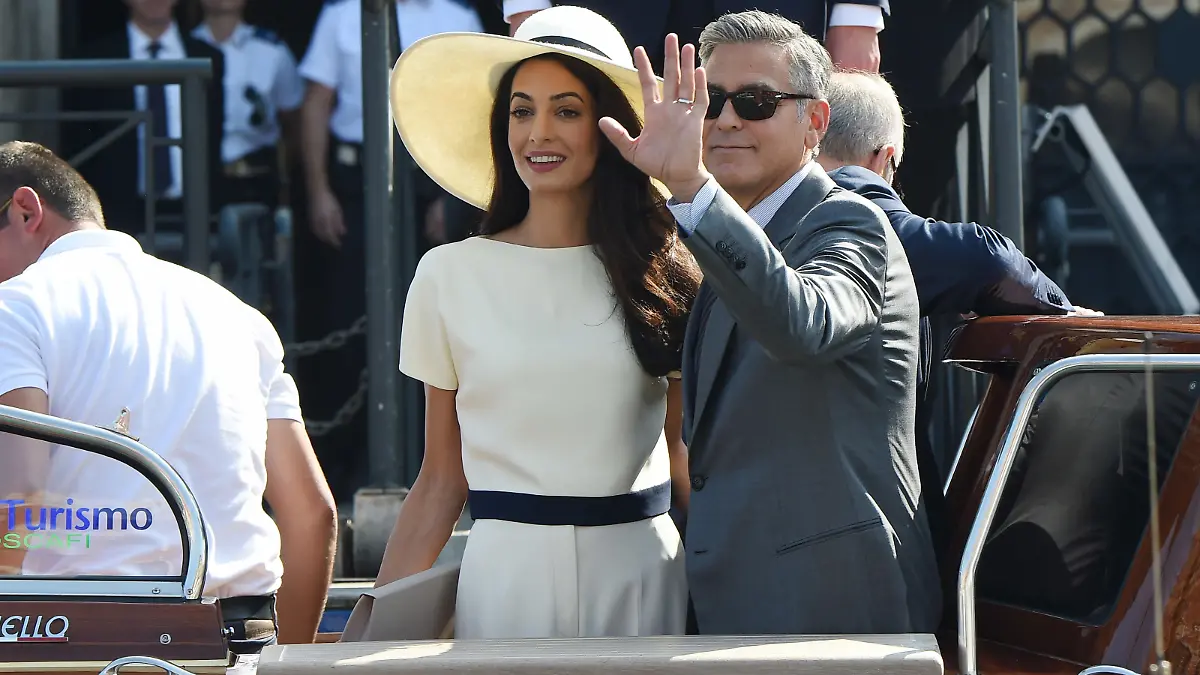 A selection of the best 40 pictures of 4 days George Clooney and Amal Alamuddin's wedding on September 29, 2014 in Venice, Italy.