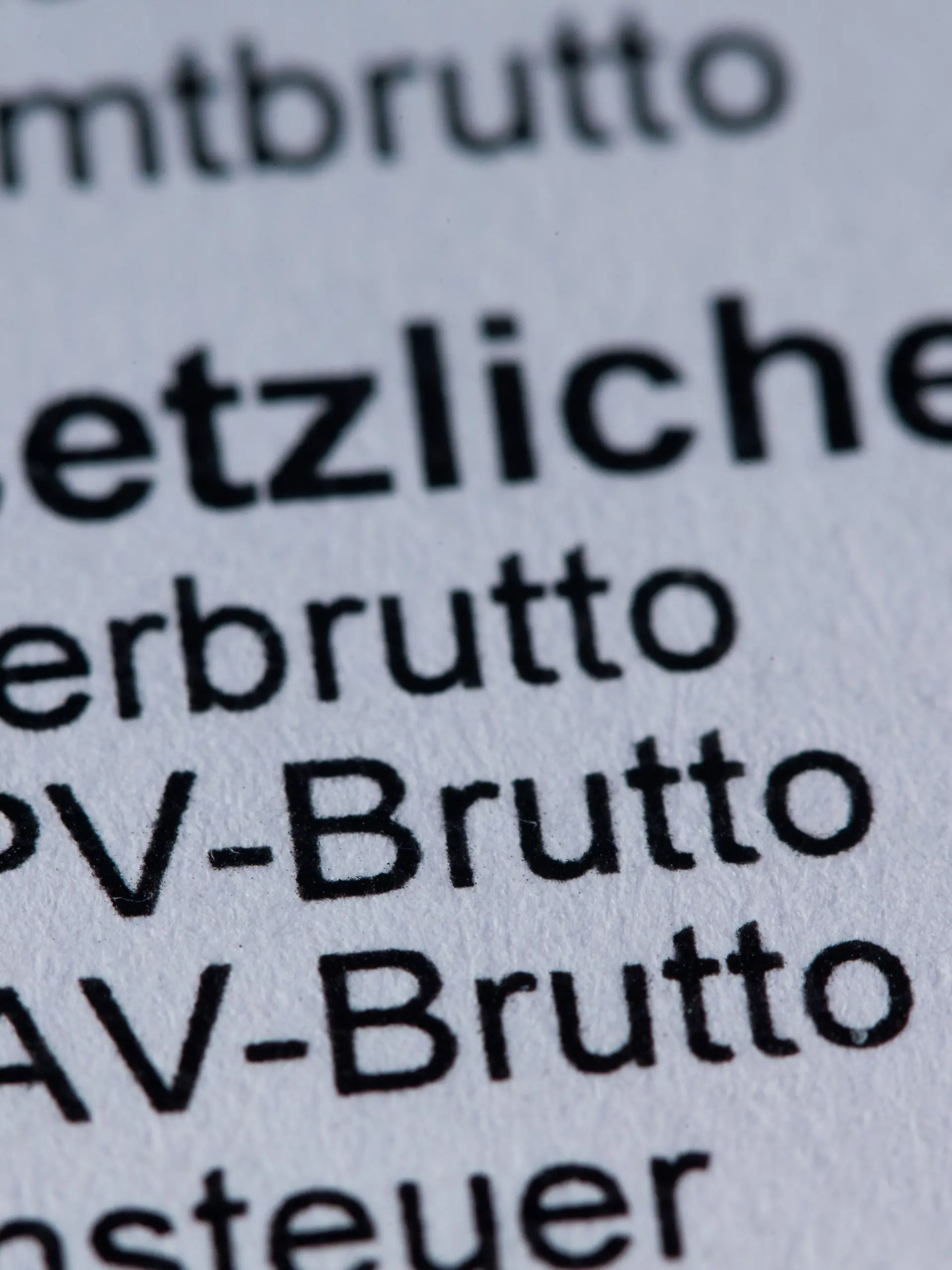 Abzug durch Sozialbeiträge