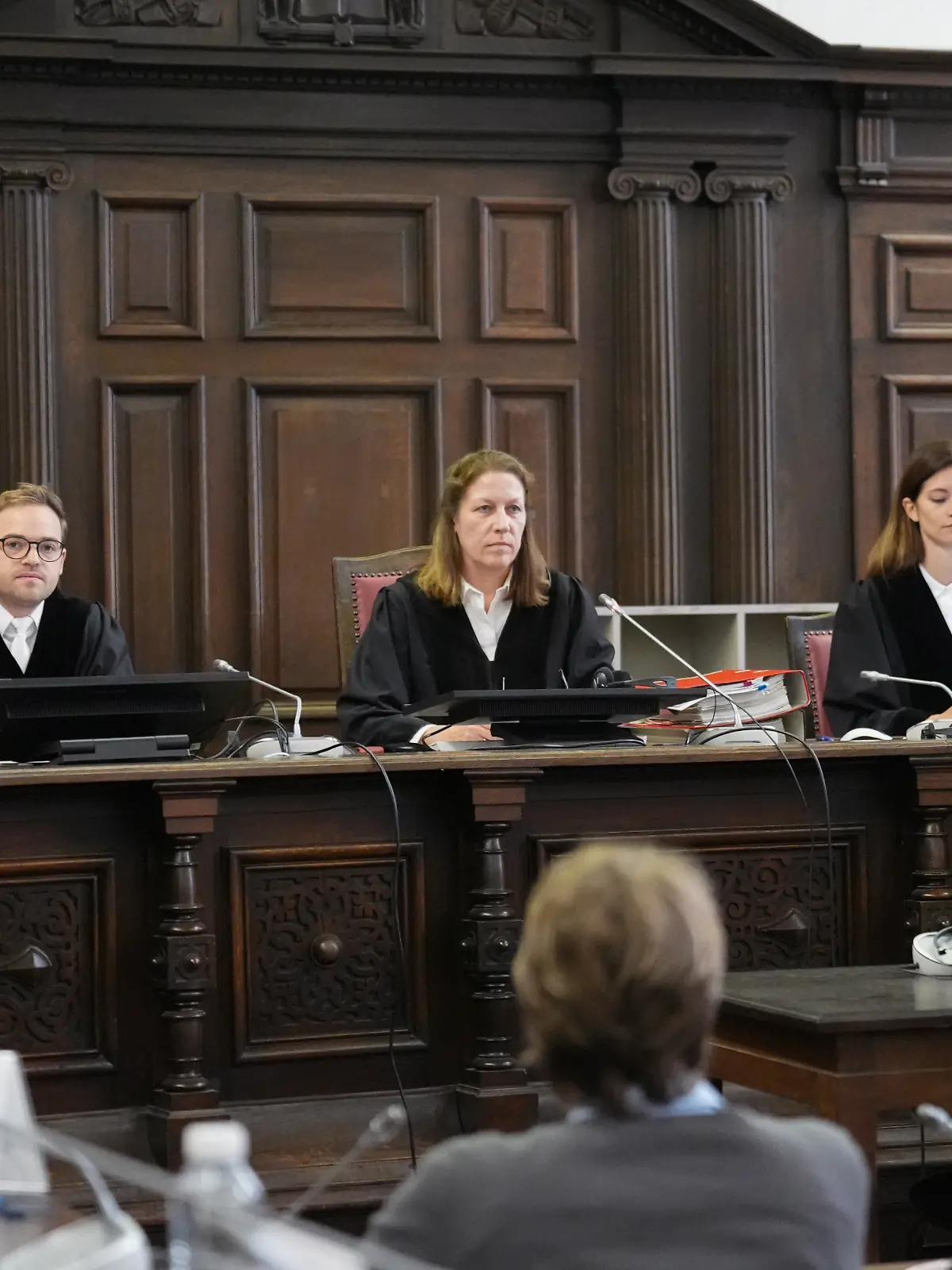 Block-Prozess im Landgericht Hamburg 