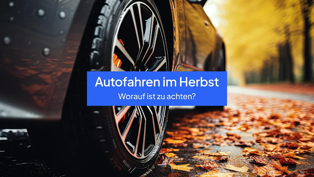 Tipps gegen die Gefahren beim Autofahren Herbstwetter: Achtung auf den Straßen!