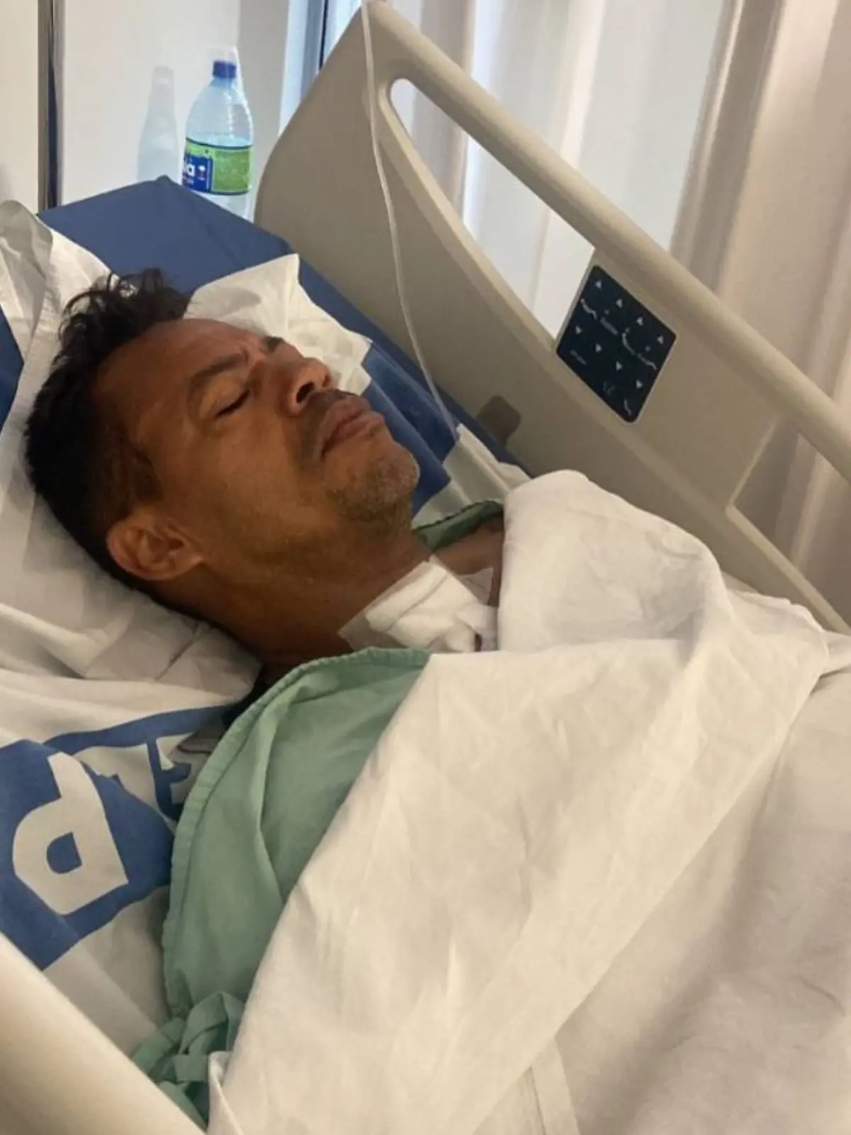 Marcelinho im Krankenhaus
