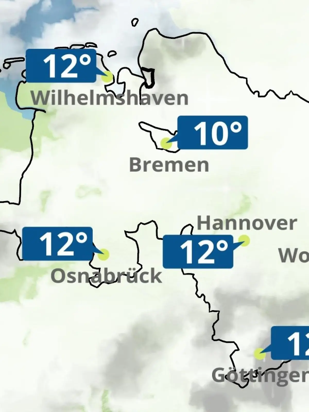 Bild zu: "Bremen und Niedersachsen: Wie wird das Wetter?"