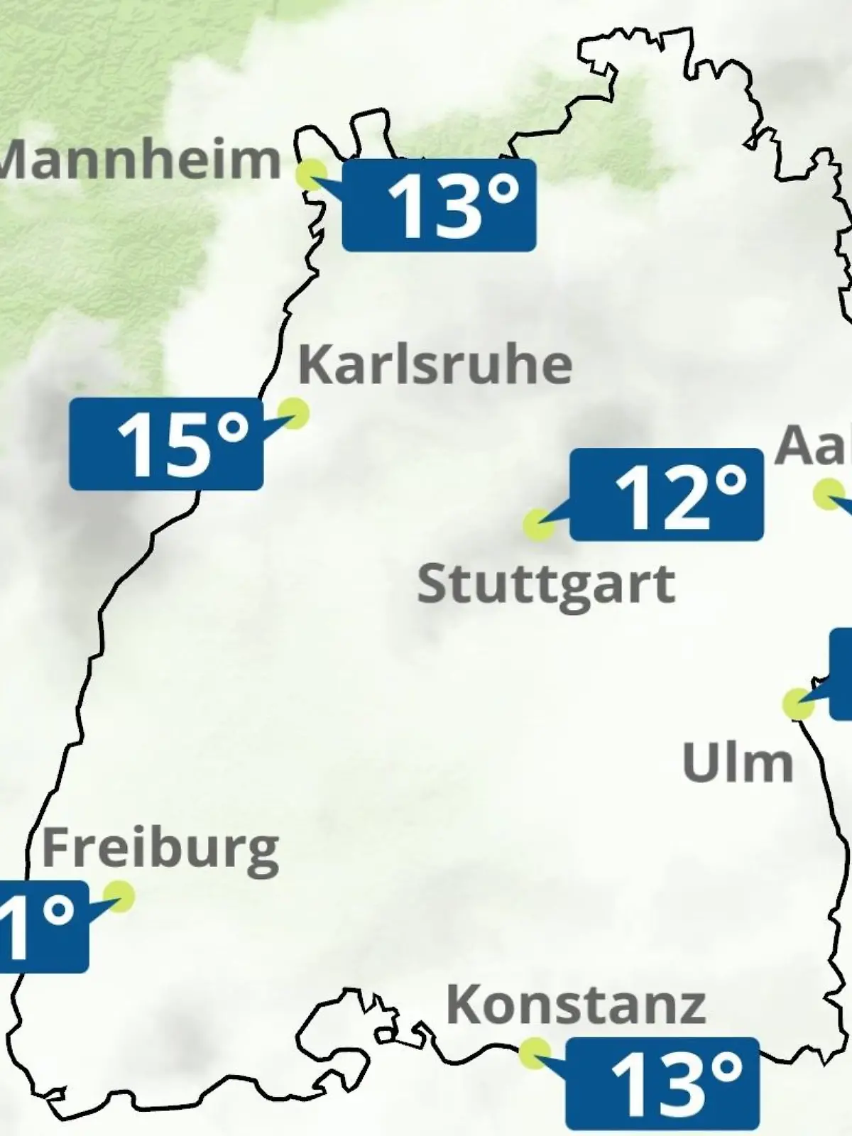 Bild zu: "Baden-Württemberg: Wie wird das Wetter?"