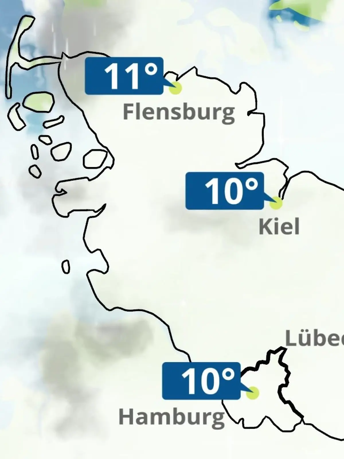 Bild zu: "Hamburg, Schleswig-Holstein: Wie wird das Wetter?"