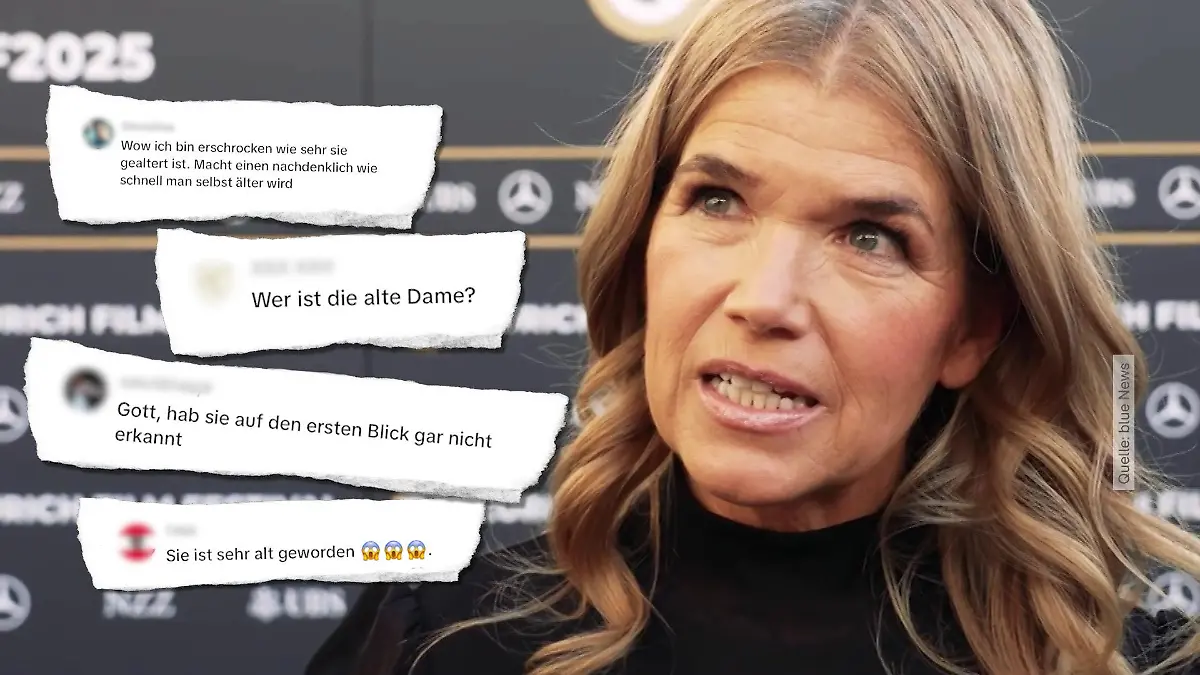 So lässig setzt sich Anke Engelke jetzt zur Wehr Fieses Altersshaming!