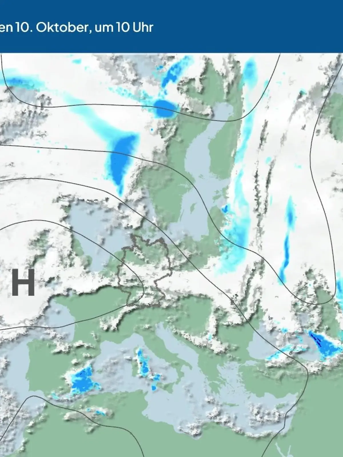 Bild zu: "Die Wetterlage der kommenden 5 Tage"
