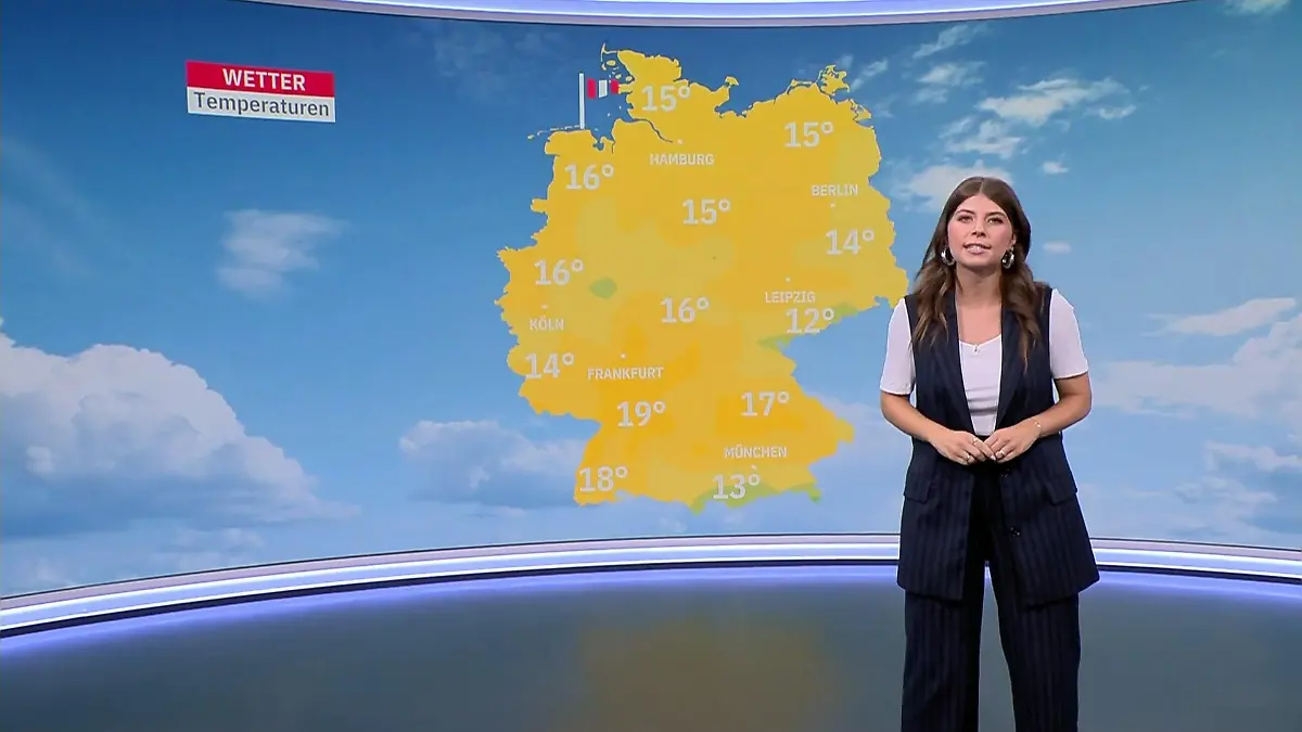 Aktuelle 3-Tage-Vorhersage Video Wetterbericht