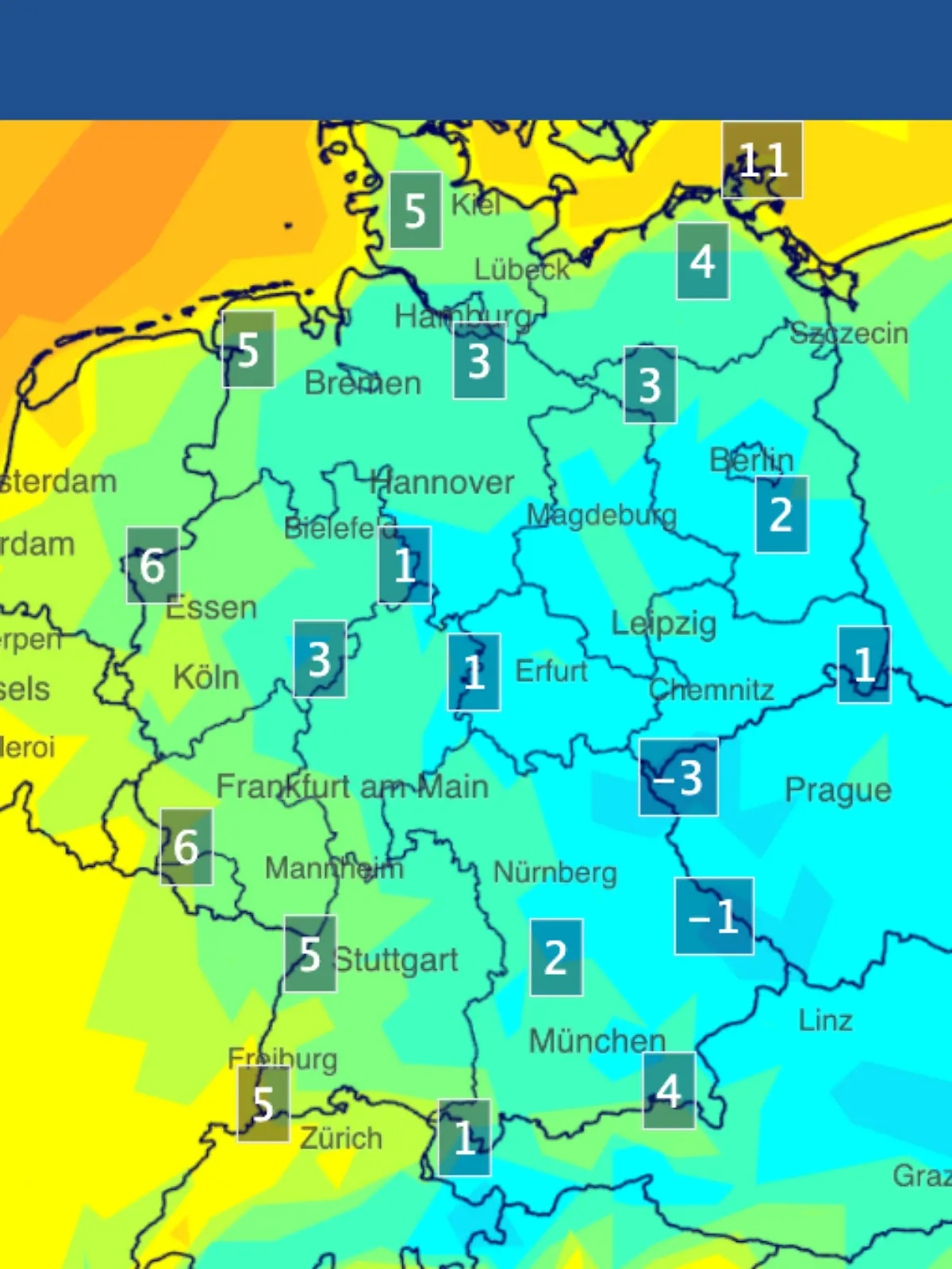 Bild zu: "Sucht schon mal die Winterklamotten - der Oktober wird kalt"