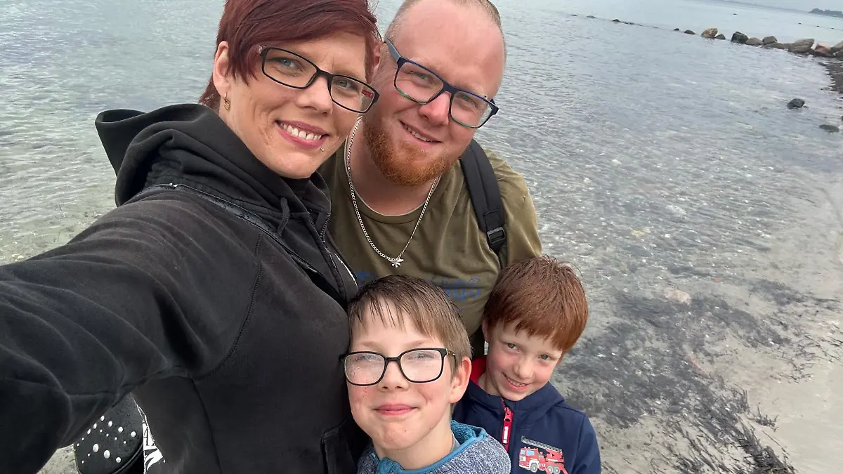 Das war der letzte unbeschwerte Urlaub der Familie Riedel.