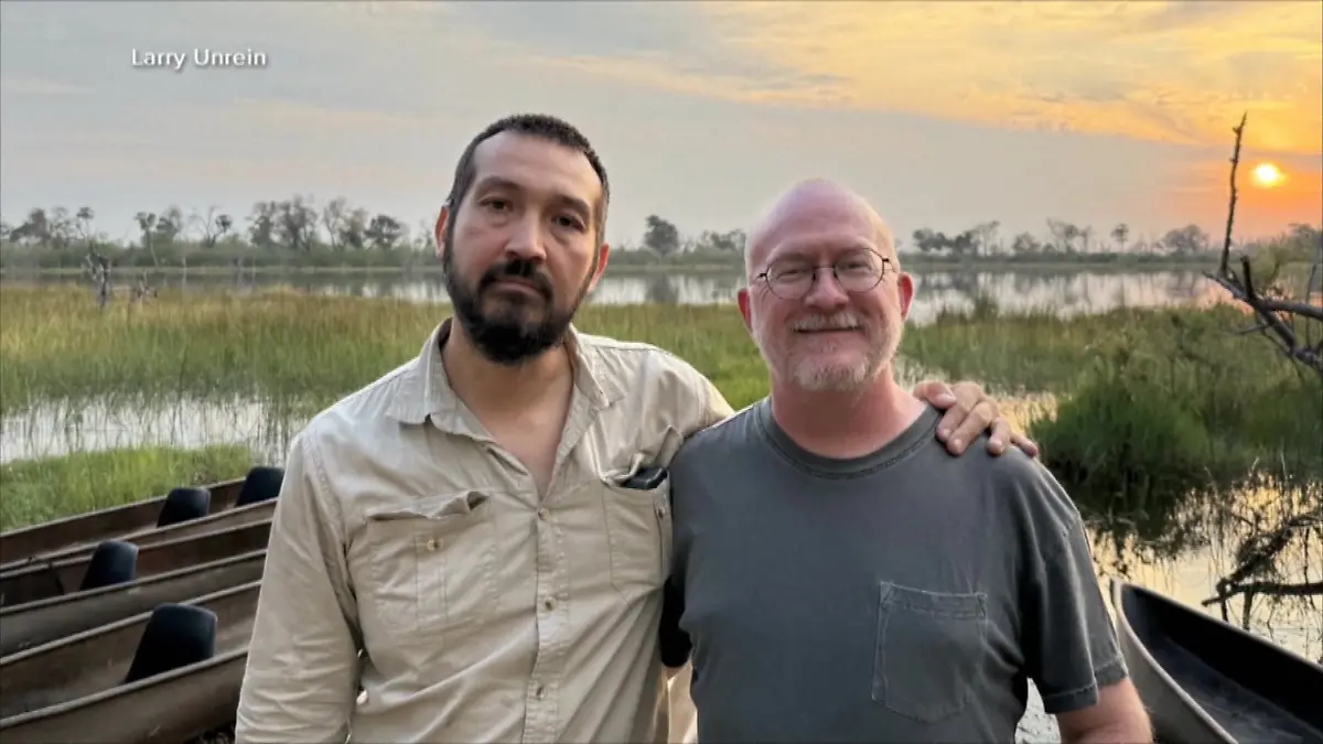 Larry Unrein und Jeff Melvin sind froh, am Leben zu sein
