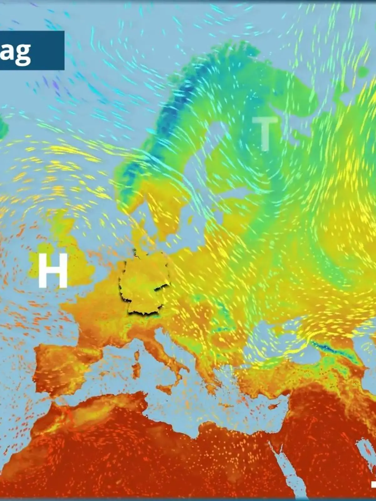 Bild zu: "Mildes Wochenende, dann kommt Polarluft ins Spiel"