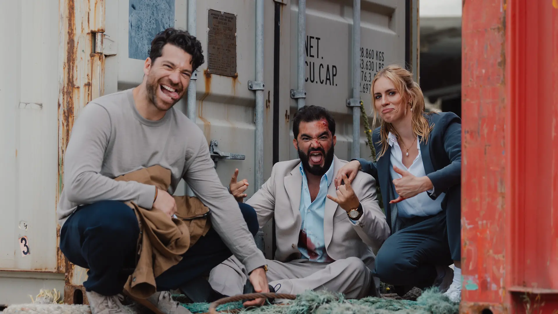 Patrick Fernandez, Rodrigo Rojo und Lara Dandelion Seibert