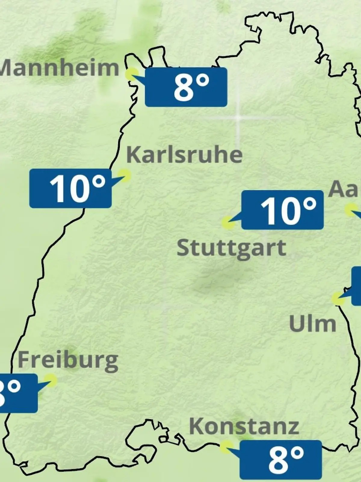 Bild zu: "Baden-Württemberg: Wie wird das Wetter?"