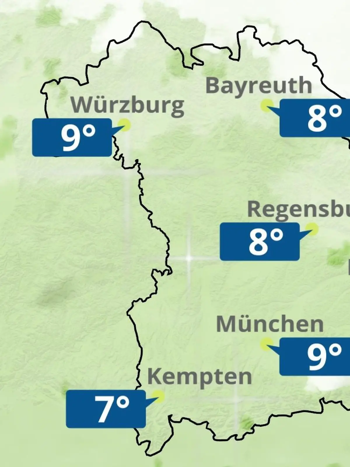 Bild zu: "Bayern: Wie wird das Wetter?"