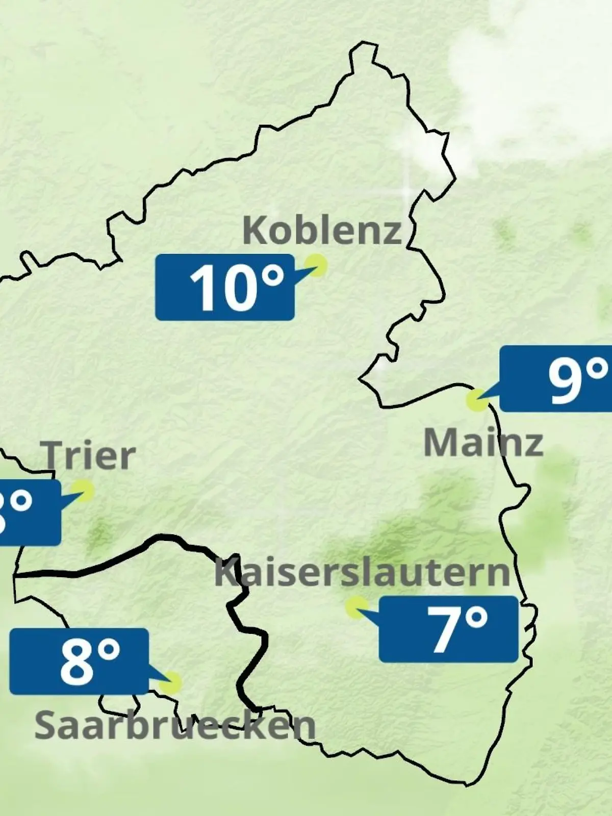 Bild zu: "Rheinland-Pfalz, Saarland: Wie wird das Wetter?"