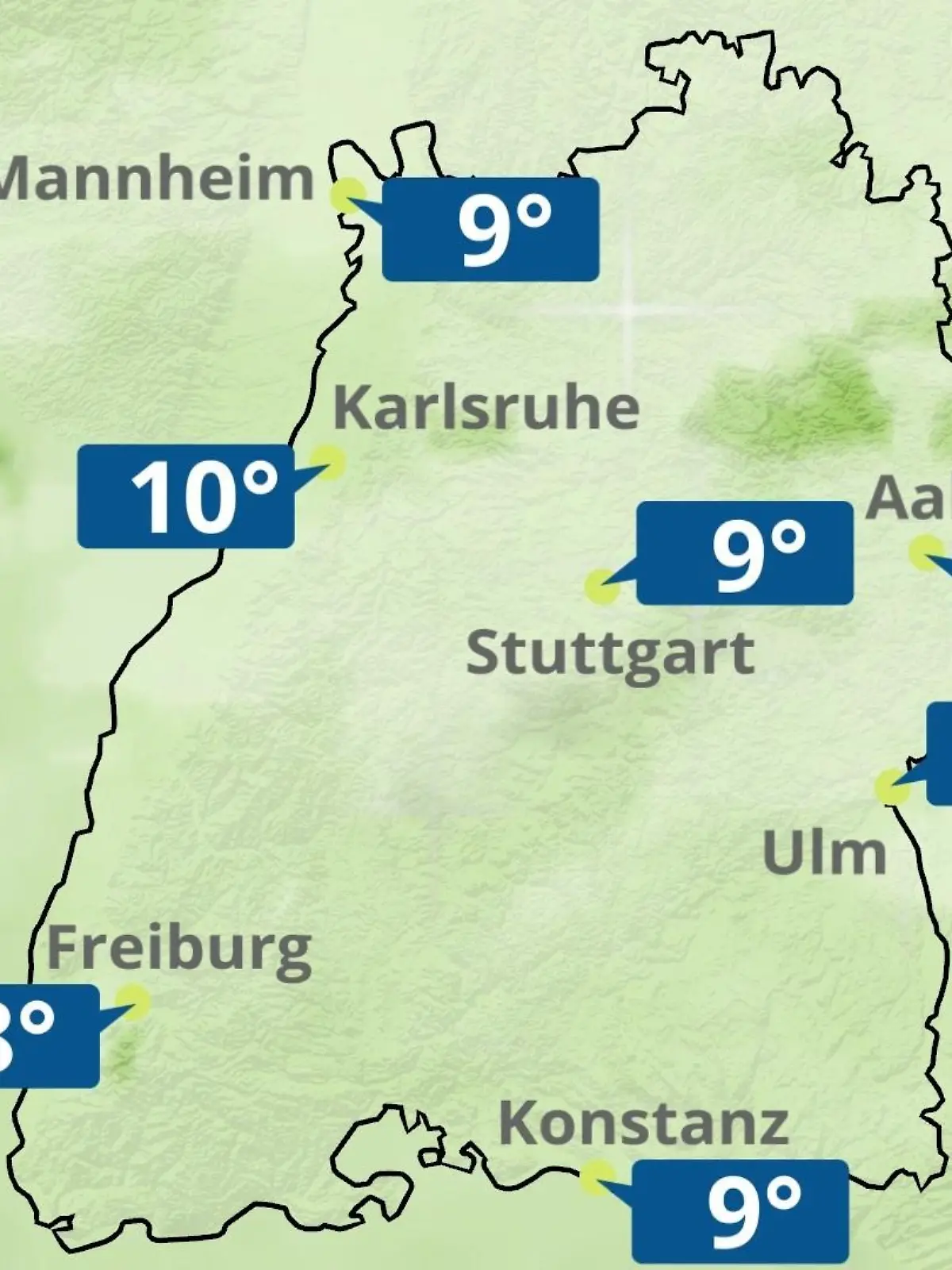 Bild zu: "Baden-Württemberg: Wie wird das Wetter?"