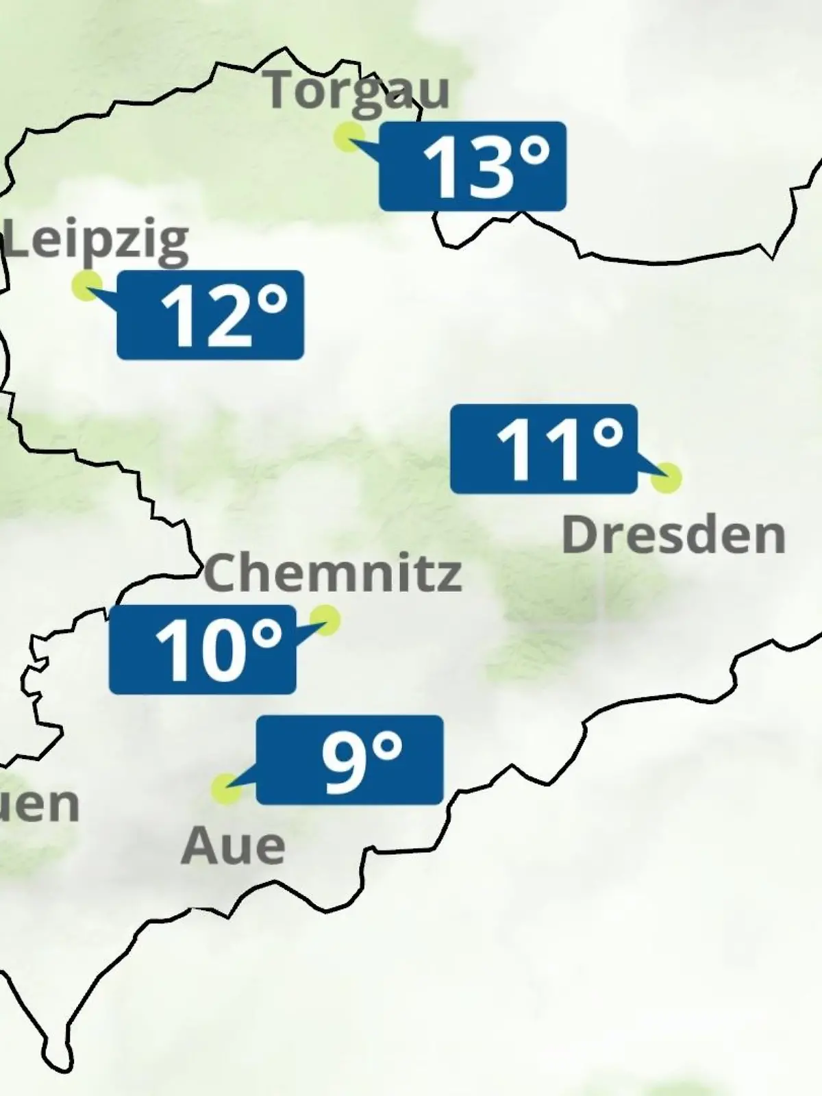 Bild zu: "Sachsen: Wie wird das Wetter?"