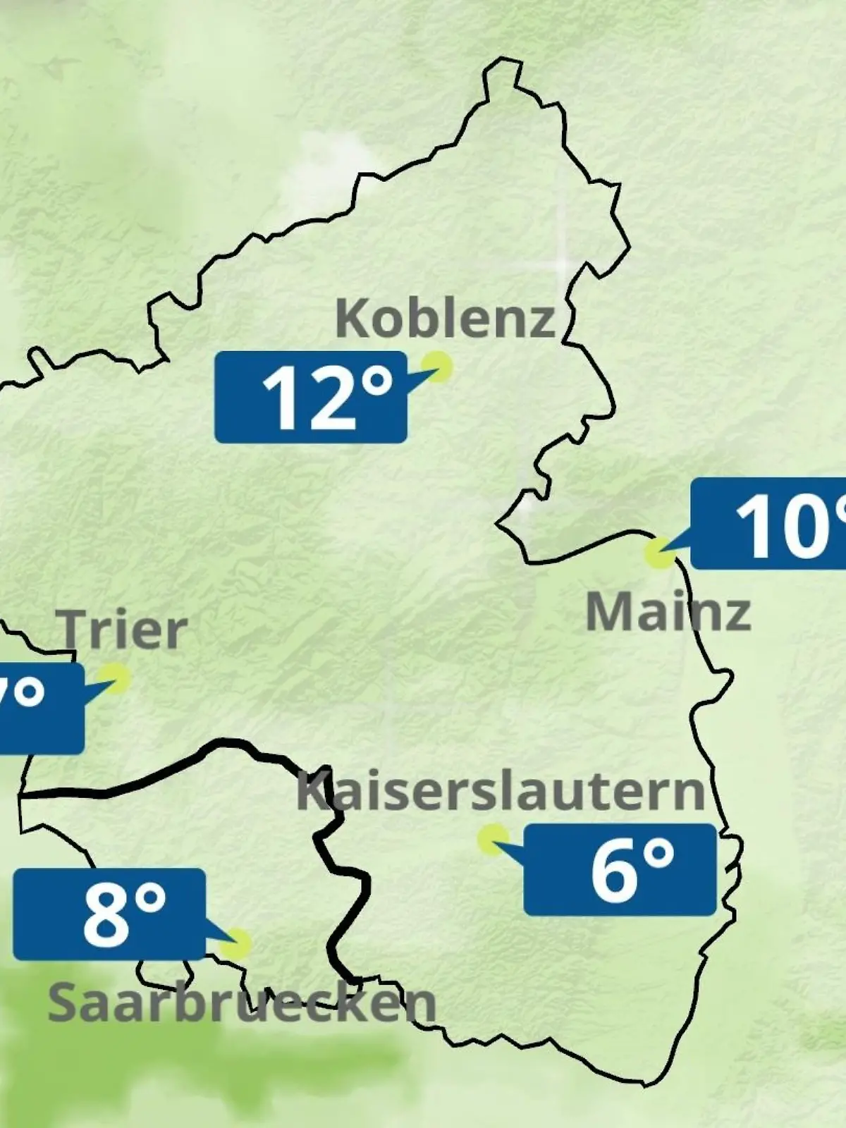 Bild zu: "Rheinland-Pfalz, Saarland: Wie wird das Wetter?"