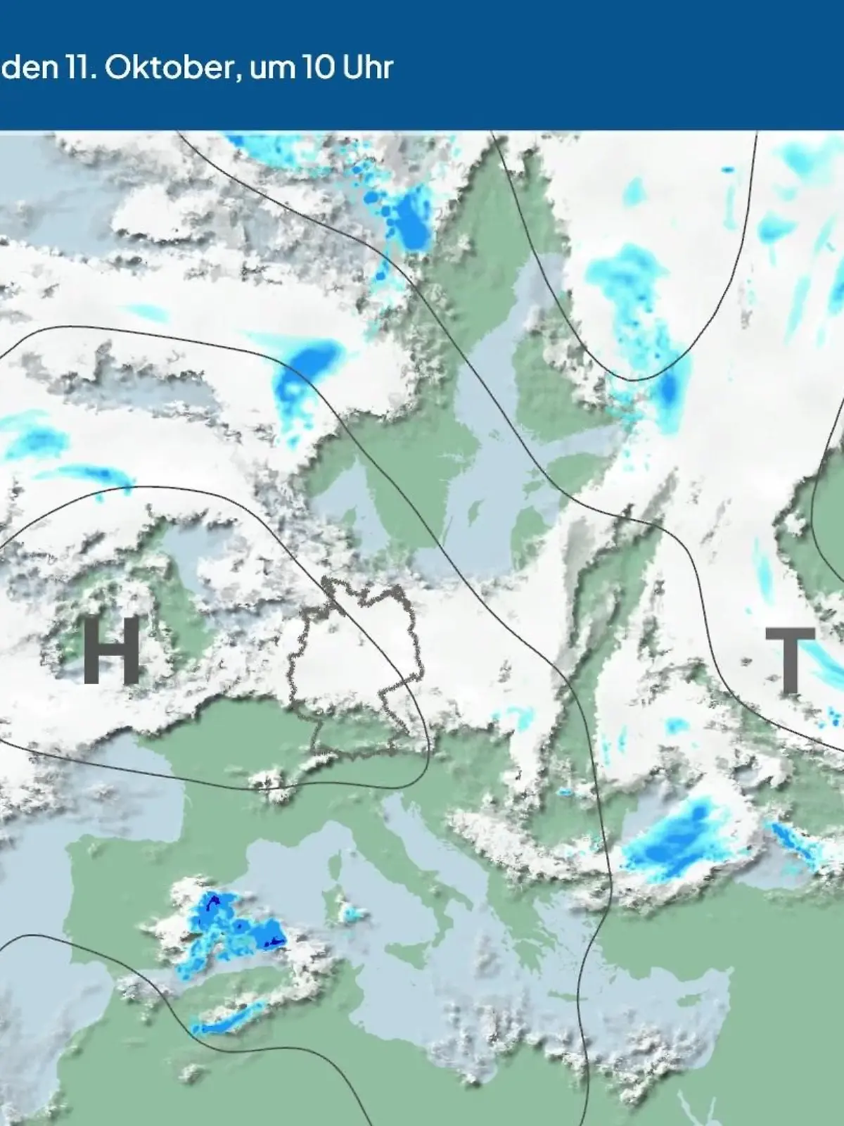 Bild zu: "Die Wetterlage der kommenden 5 Tage"