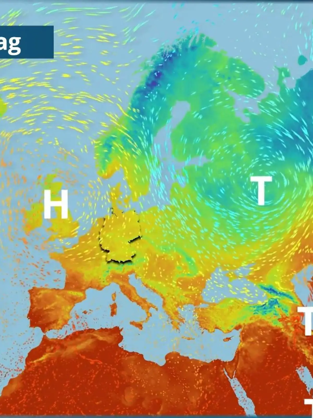 Bild zu: "Zwischen Hoch und Tief gibt's Wind aus Norden"