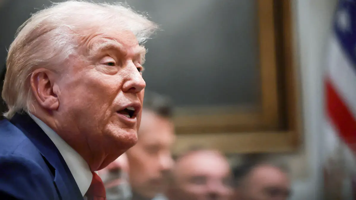 FILE PHOTO: U.S. President Donald Trump attends a cabinet meeting, at the White House in Washington, D.C.,