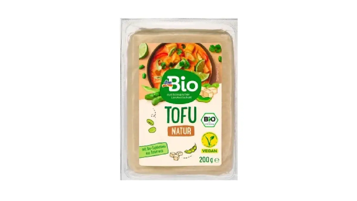 dm-drogerie markt ruft Bio Tofu zurück.