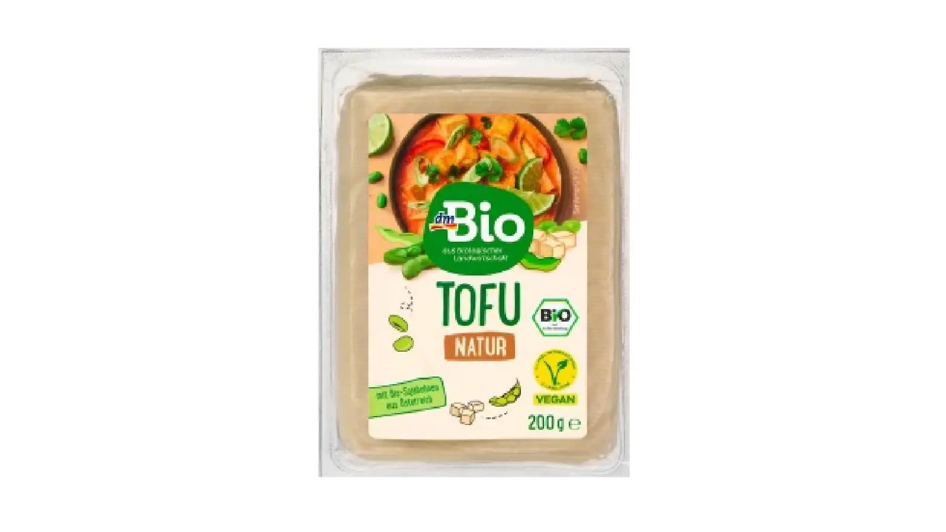 dm-drogerie markt ruft Bio Tofu zurück.