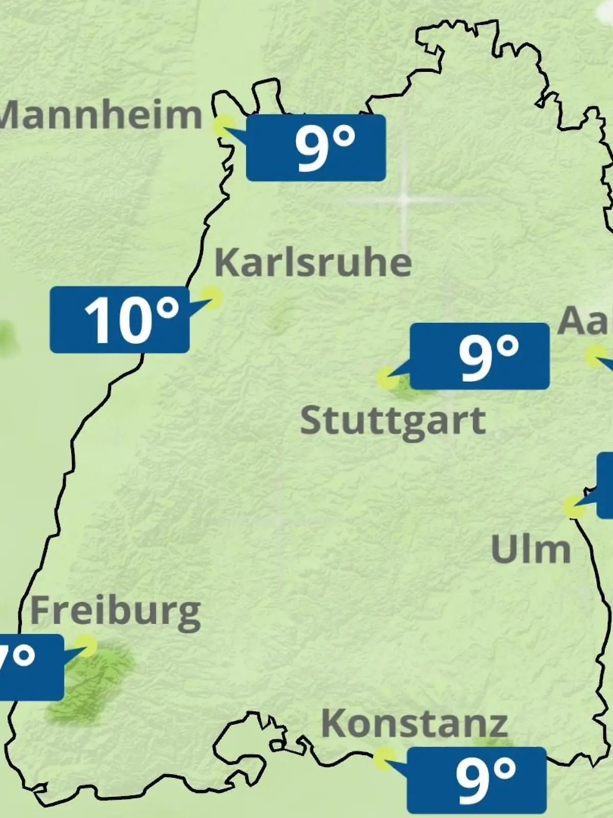 Bild zu: "Baden-Württemberg: Wie wird das Wetter?"