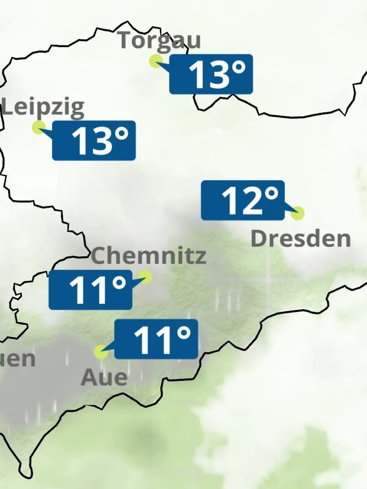 Bild zu: "Sachsen: Wie wird das Wetter?"
