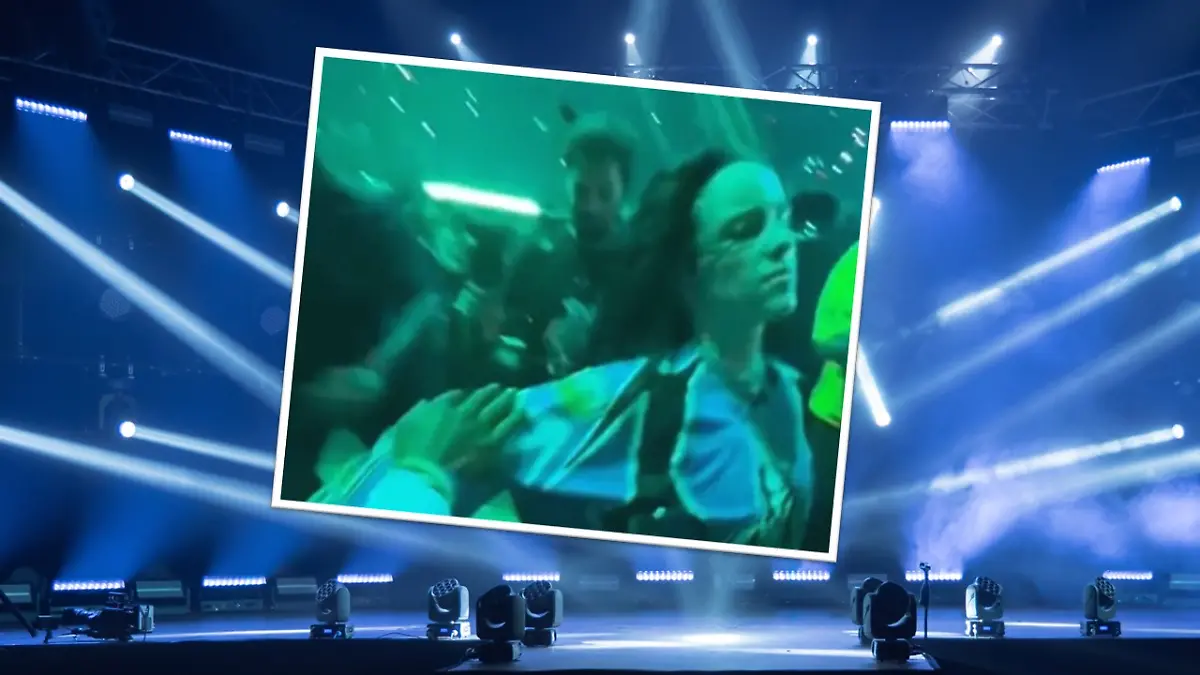 Billie Eilish wird bei einem Konzert in Miami zu Boden gerisseb